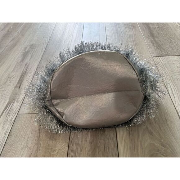 Target Spritz silver disco fringe Easter basket bag - Picture 5 of 9